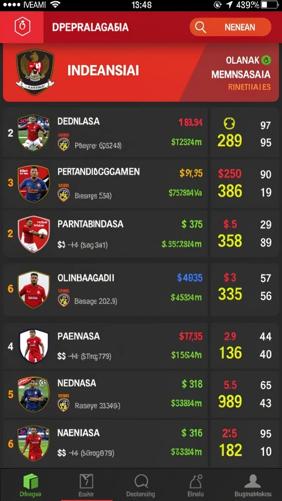 duit8 - Fitur komunitas untuk interaksi antar pemain.