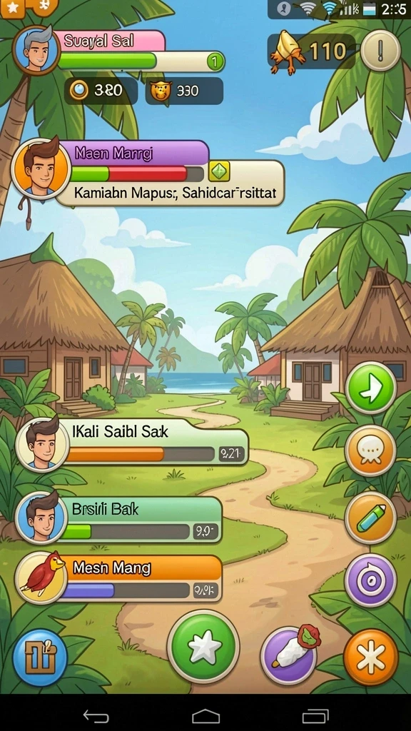 kilauwin - Tampilan antarmuka yang modern dan menarik.