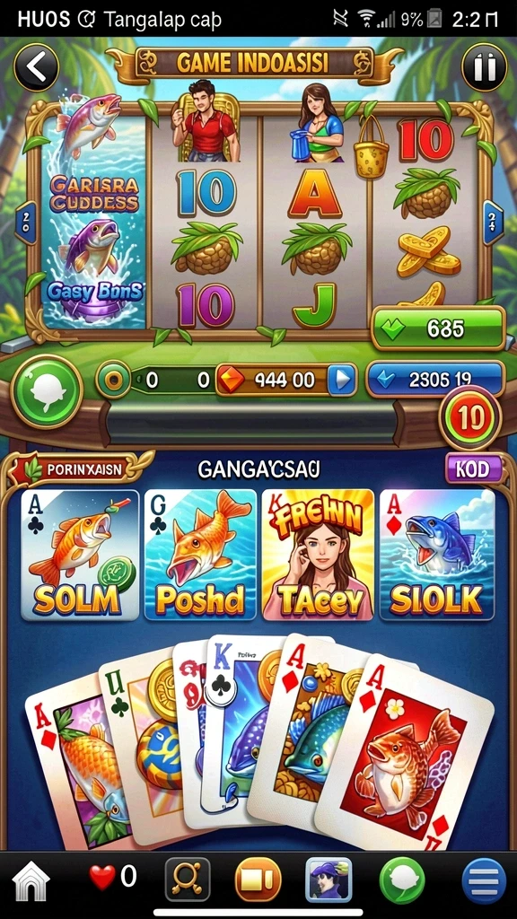 nk666 - Karakter karakter unik dalam game NK666.